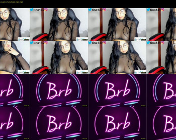tina14v — 8 minute Chaturbate couple cam show recording, 1080p, Sep 11, 2022