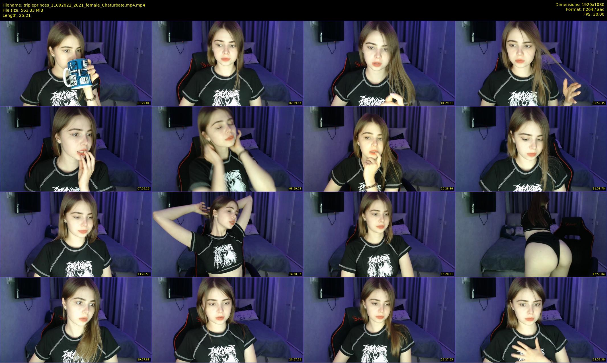 tripleprinces — 26 minute Chaturbate female cam show recording, 1080p, Sep 11, 2022