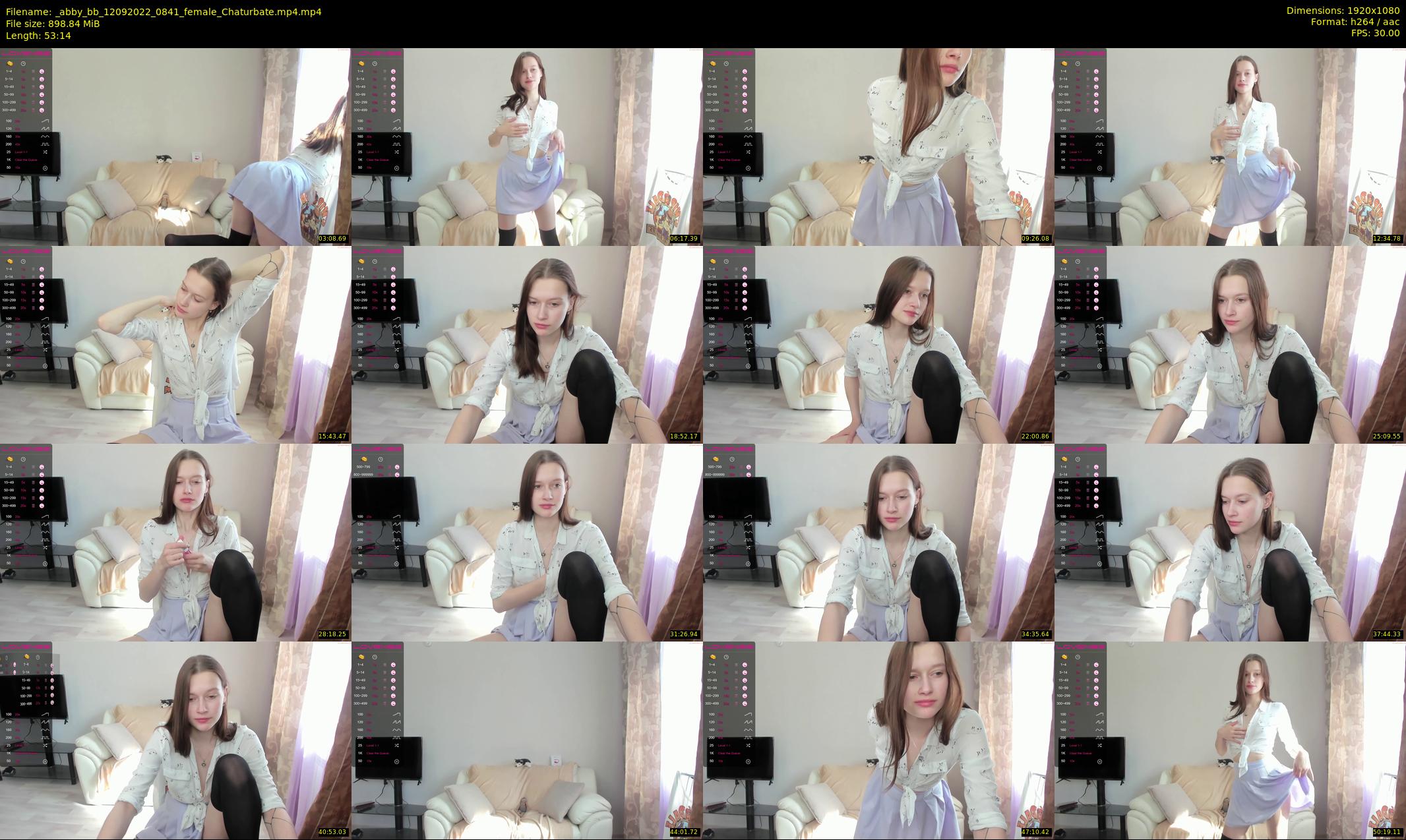 _abby_bb — 54 minute Chaturbate female cam show recording, 1080p, Sep 12, 2022