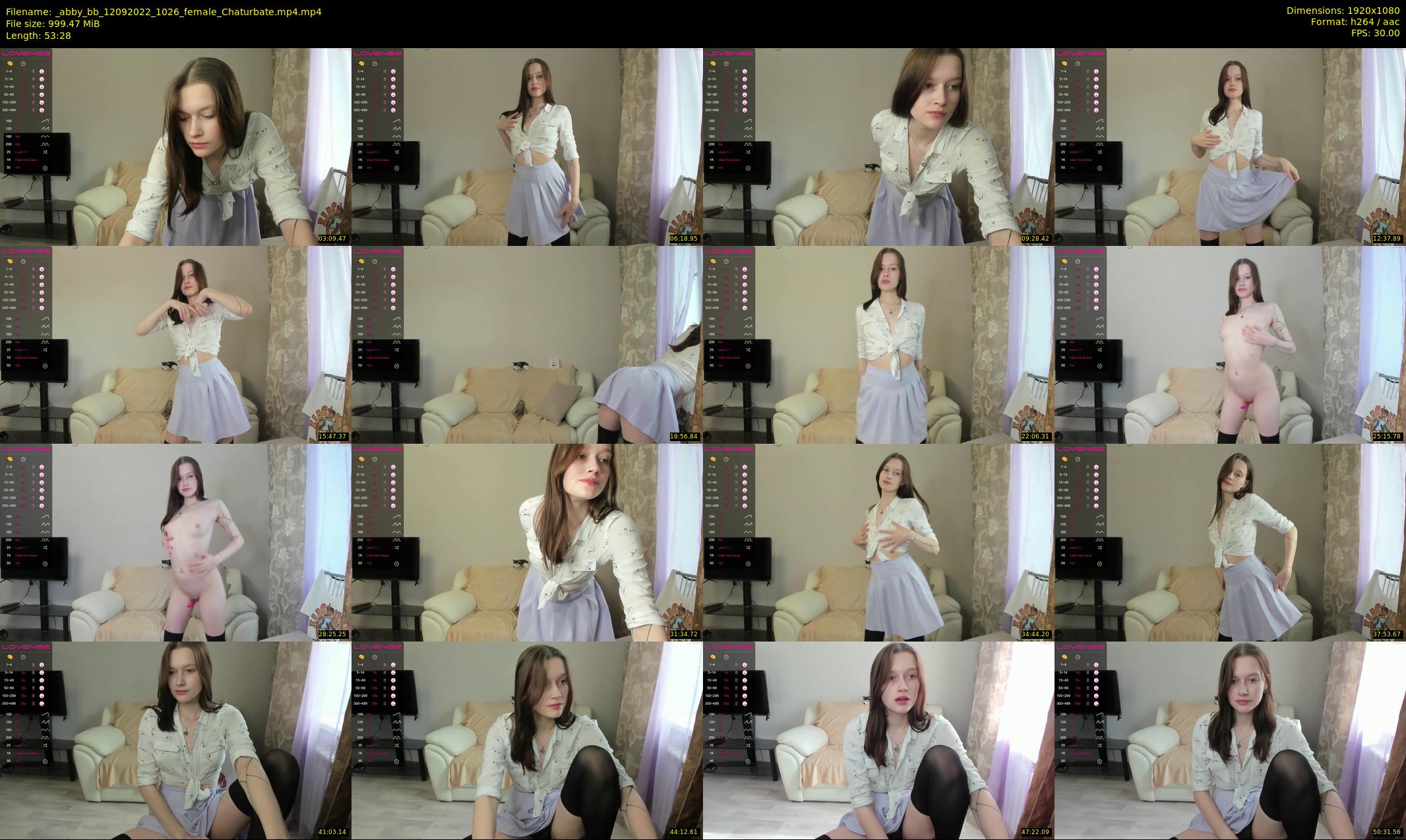 _abby_bb — 54 minute Chaturbate female cam show recording, 1080p, Sep 12, 2022