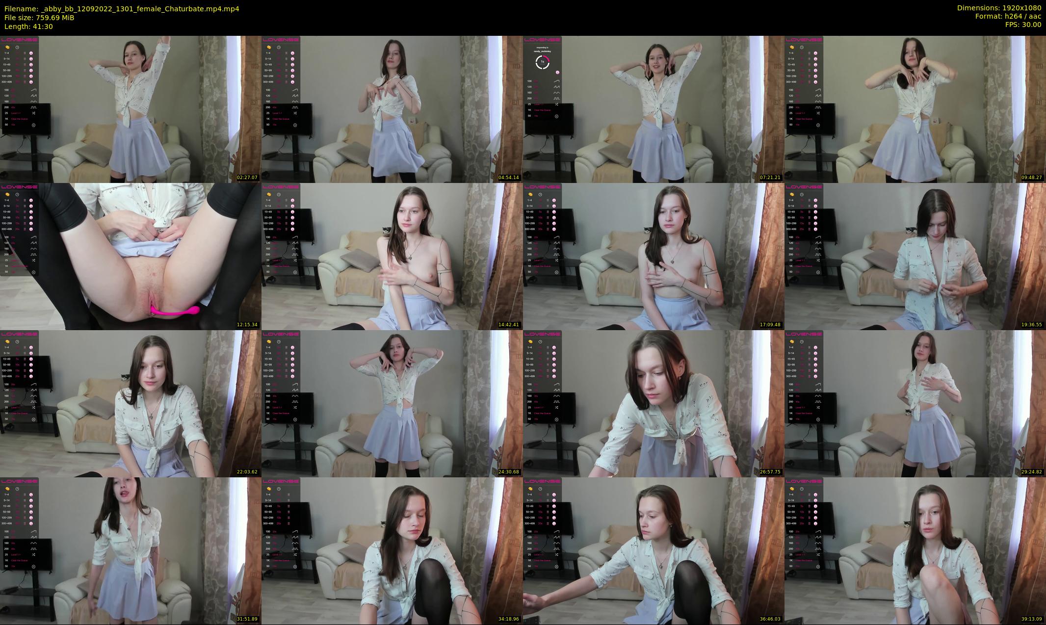 _abby_bb — 42 minute Chaturbate female cam show recording, 1080p, Sep 12, 2022