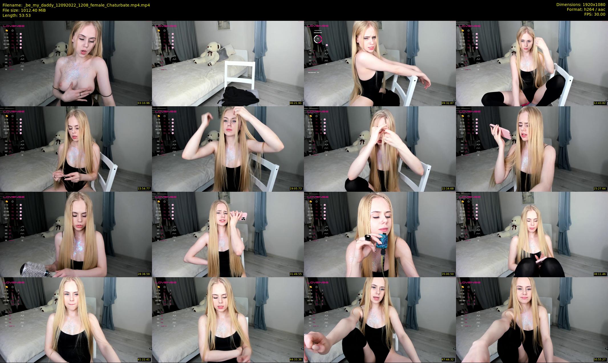 _be_my_daddy — 54 minute Chaturbate female cam show recording, 1080p, Sep 12, 2022