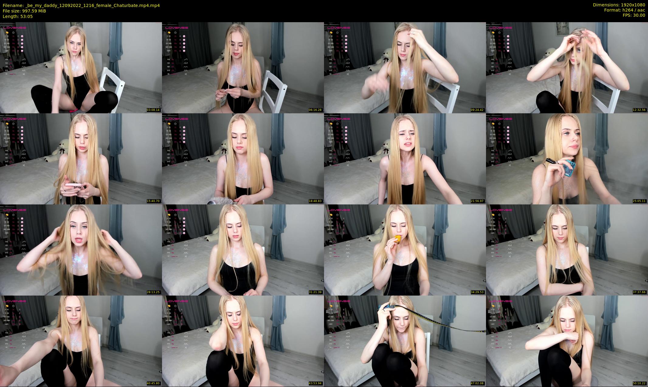 _be_my_daddy — 54 minute Chaturbate female cam show recording, 1080p, Sep 12, 2022