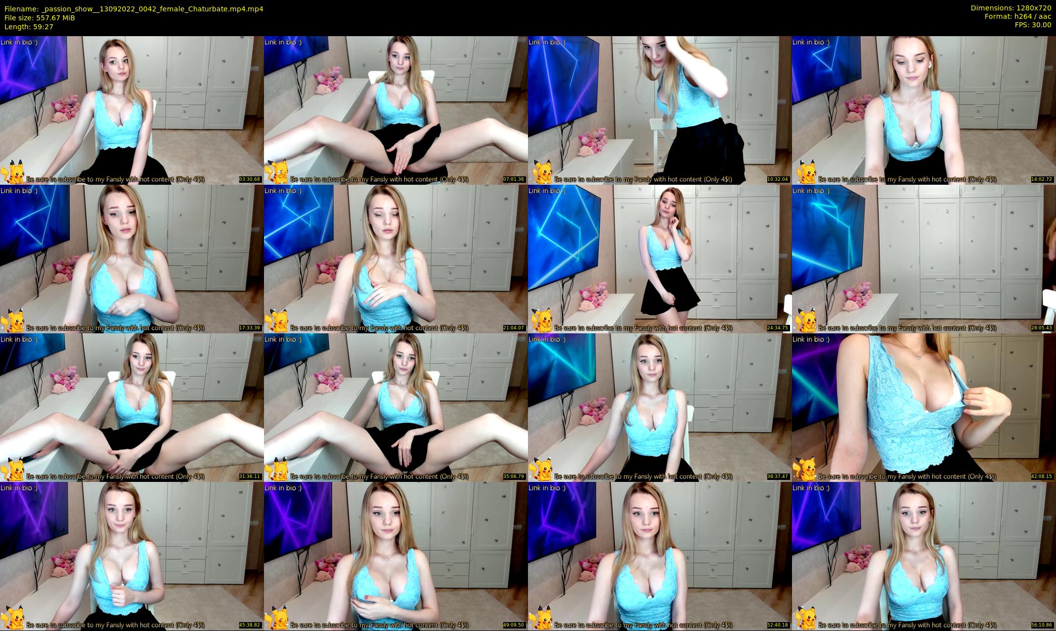 _passion_show_ — 60 minute Chaturbate couple cam show recording, 720p, Sep 13, 2022