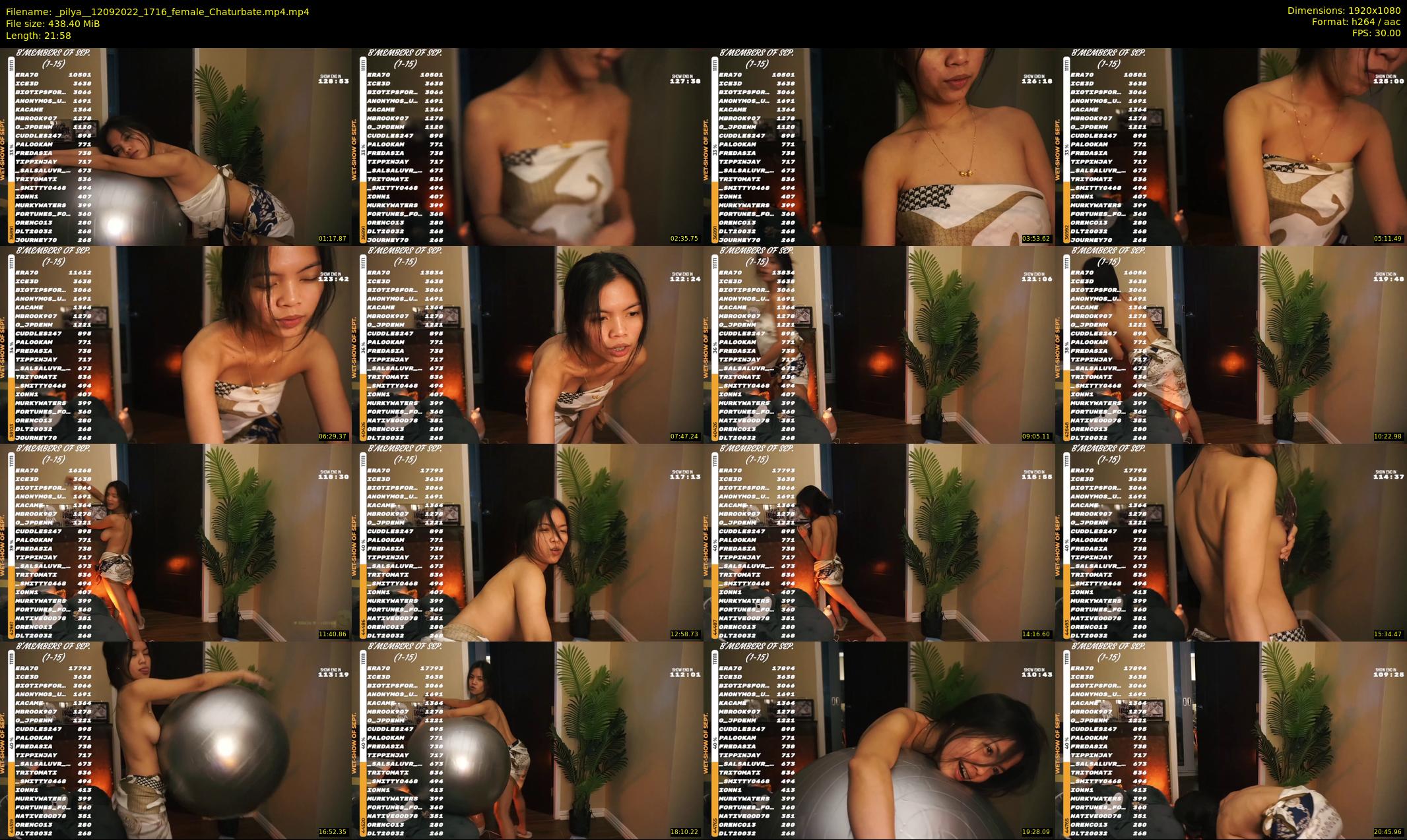 _pilya_ — 22 minute Chaturbate female cam show recording, 1080p, Sep 12, 2022