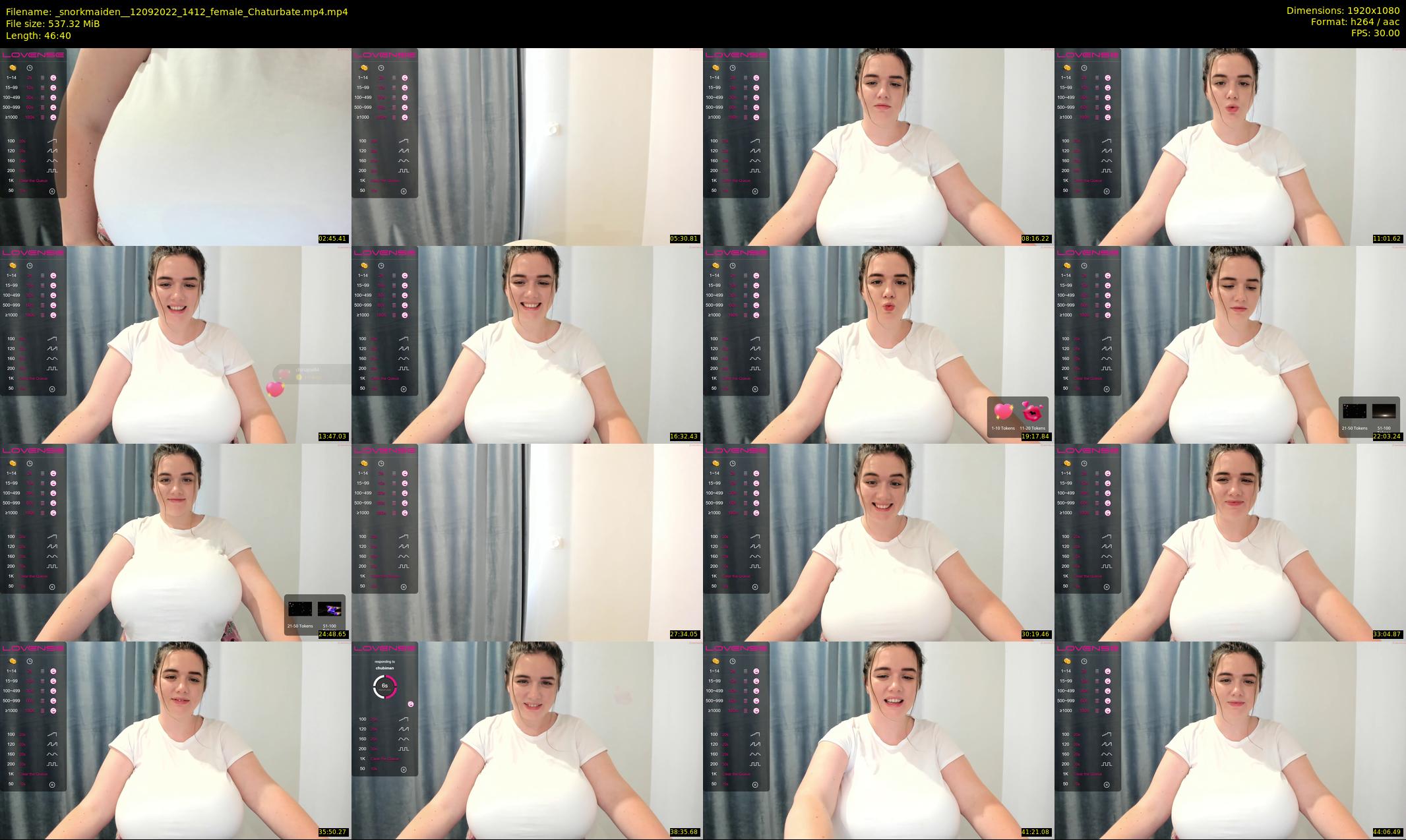 _snorkmaiden_ — 47 minute Chaturbate female cam show recording, 1080p, Sep 12, 2022