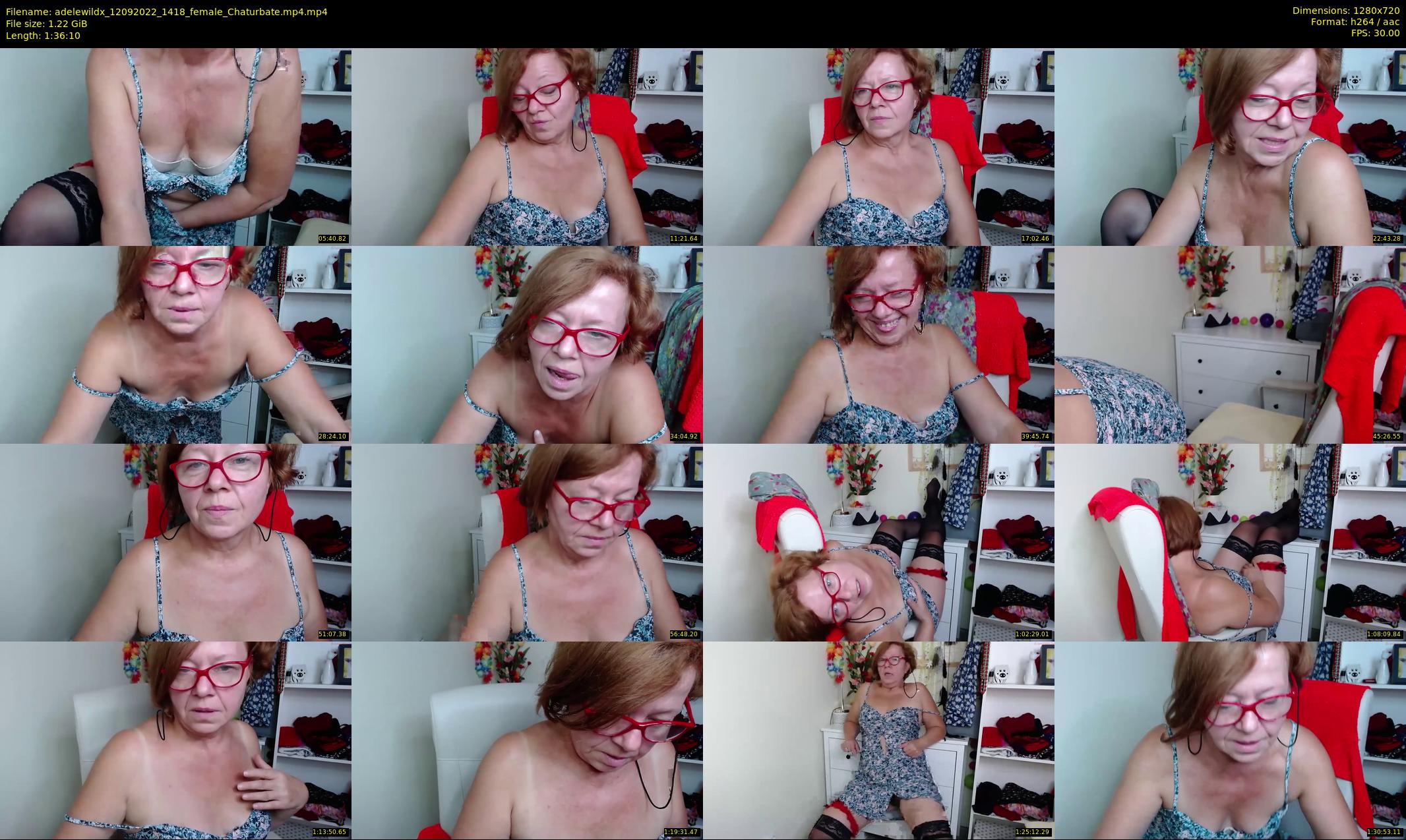 adelewildx — 97 minute Chaturbate female cam show recording, 720p, Sep 12, 2022