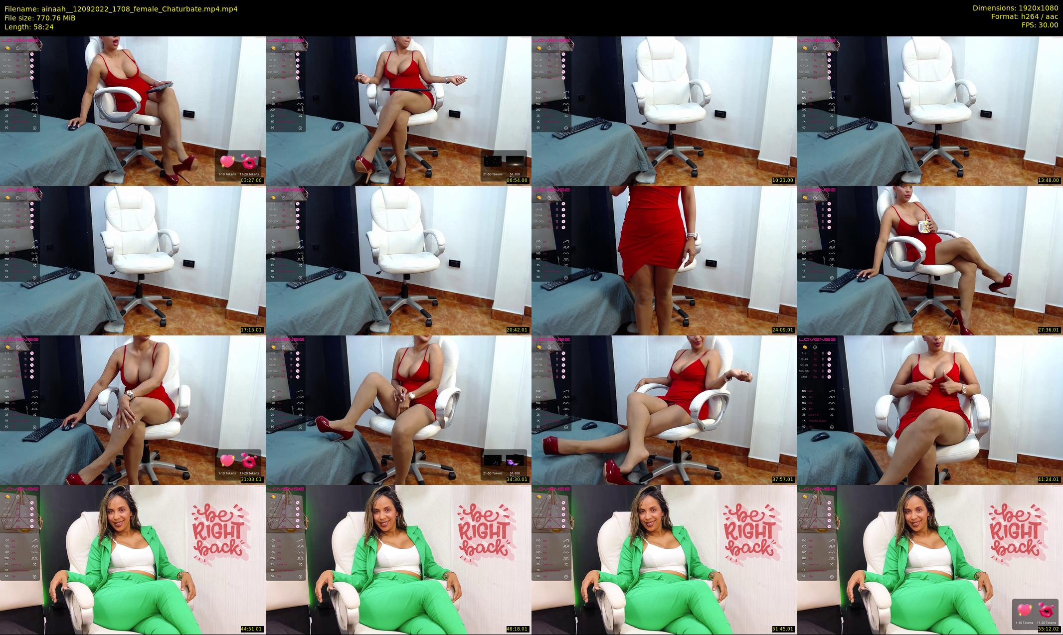 ainaah_ — 59 minute Chaturbate female cam show recording, 1080p, Sep 12, 2022