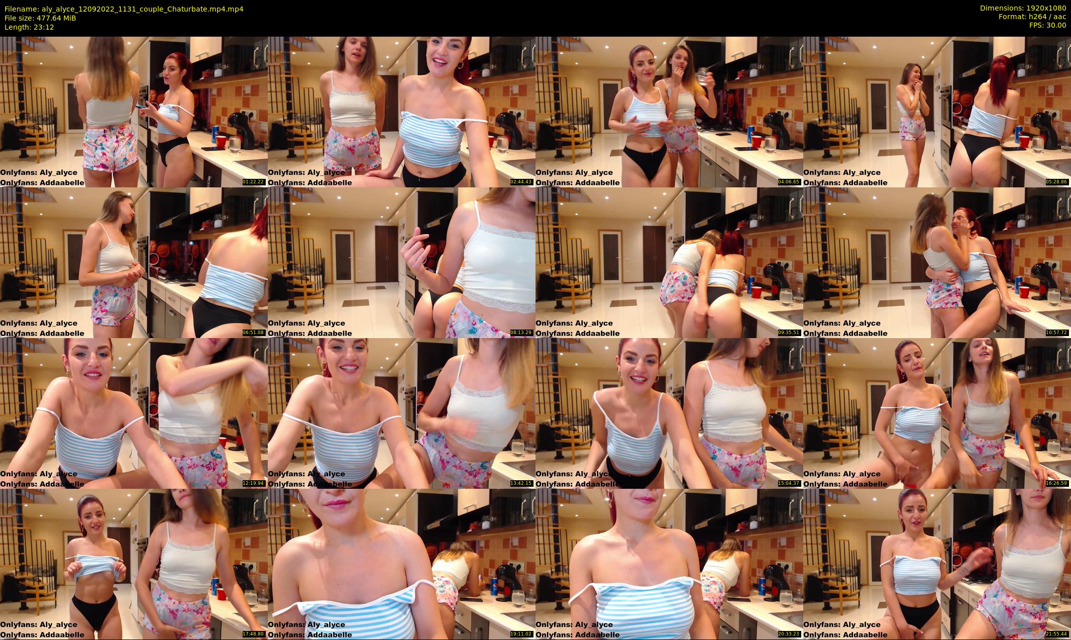 aly_alyce — 24 minute Chaturbate female cam show recording, 1080p, Sep 12, 2022