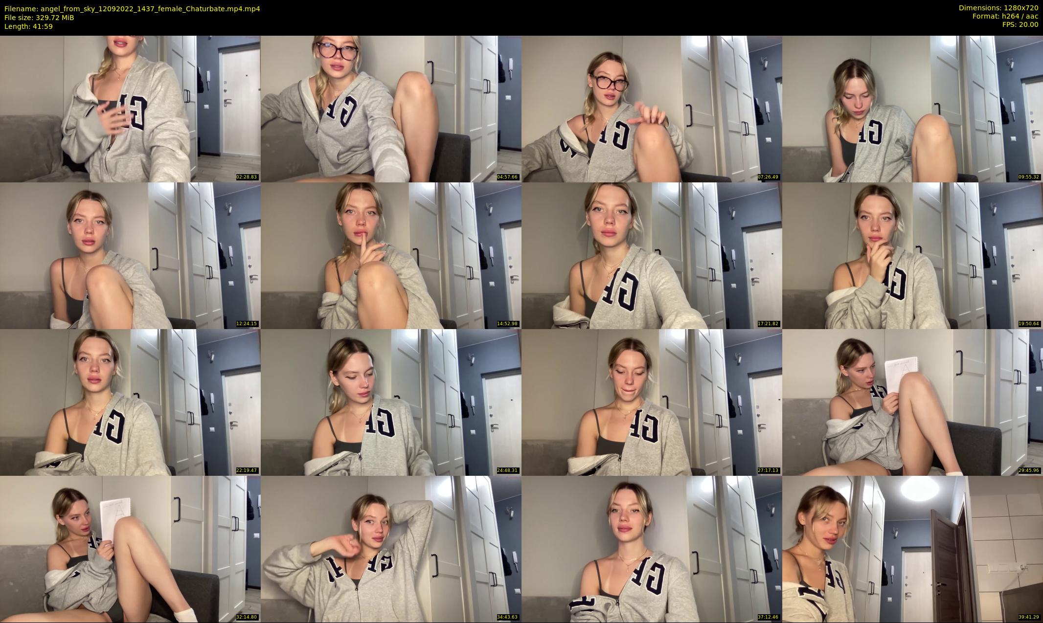 angel_from_sky — 42 minute Chaturbate female cam show recording, 720p, Sep 12, 2022