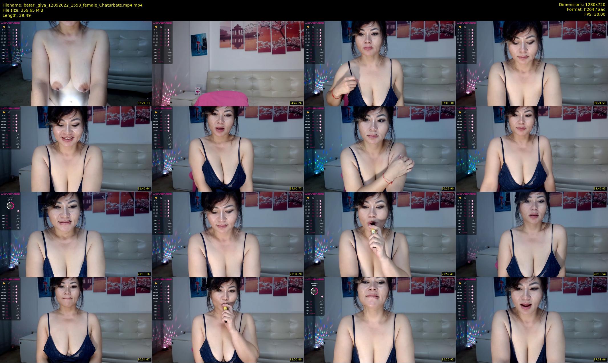 batari_giya — 40 minute Chaturbate female cam show recording, 720p, Sep 12, 2022
