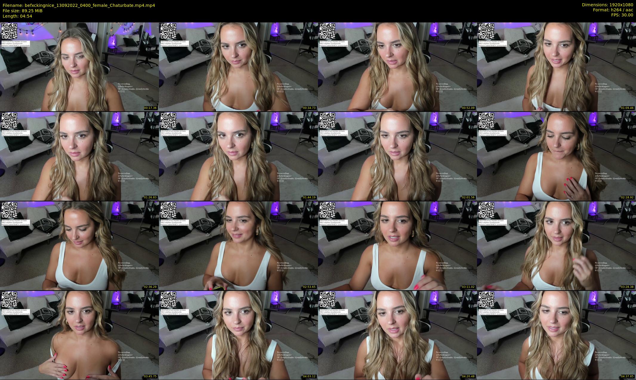 befxckingnice — 5 minute Chaturbate female cam show recording, 1080p, Sep 13, 2022
