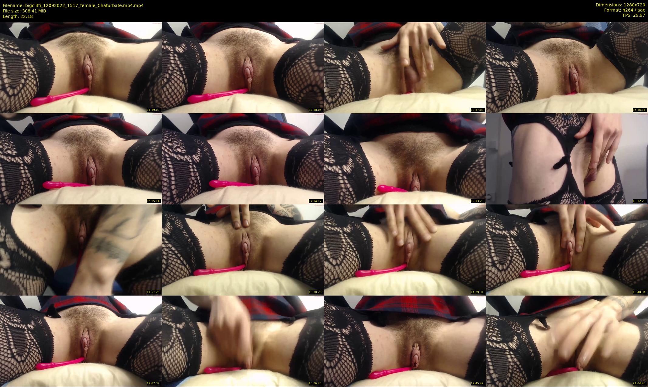 bigclitti — 23 minute Chaturbate female cam show recording, 720p, Sep 12, 2022