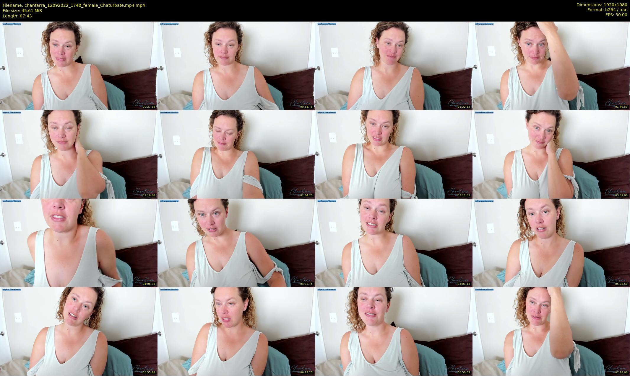 chantarra — 8 minute Chaturbate female cam show recording, 1080p, Sep 12, 2022