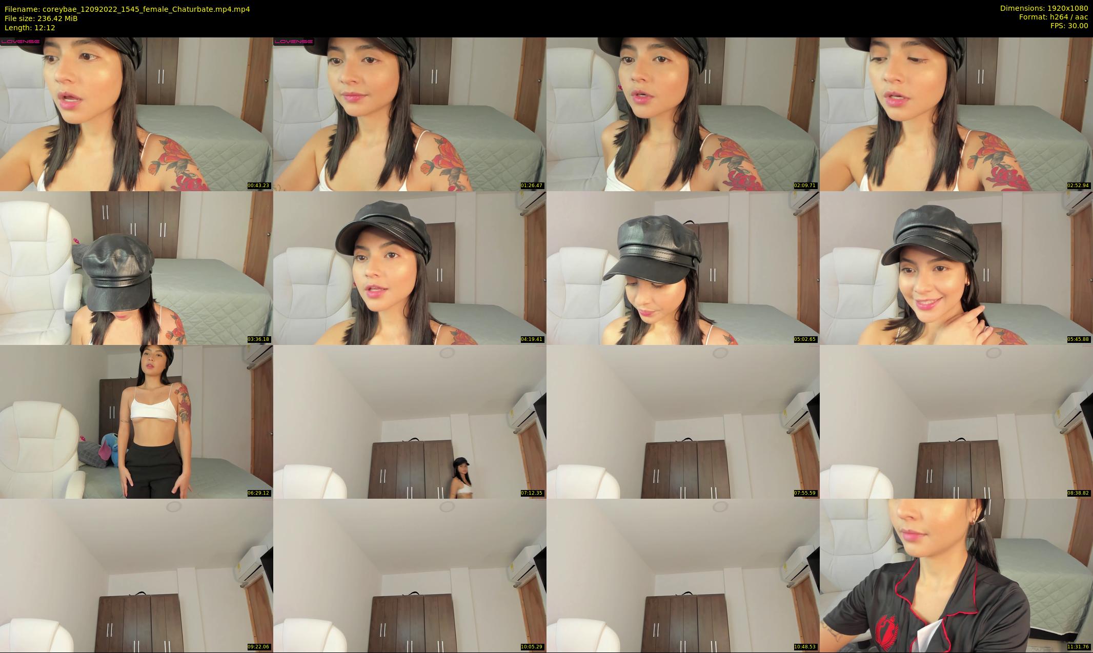 coreybae — 13 minute Chaturbate female cam show recording, 1080p, Sep 12, 2022