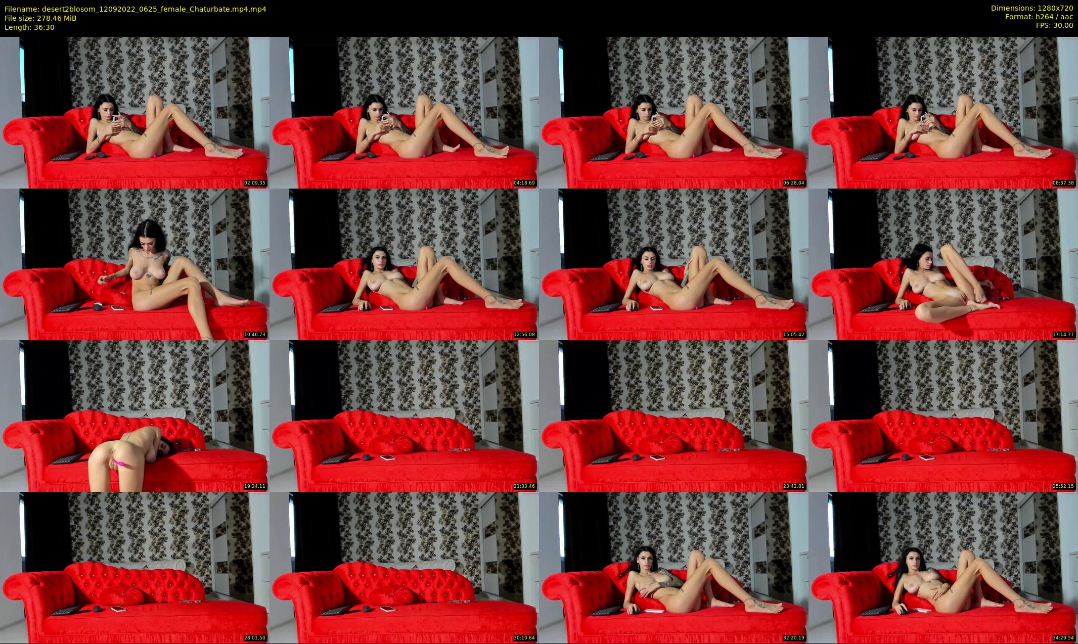 desert2blosom — 37 minute Chaturbate female cam show recording, 720p, Sep 12, 2022