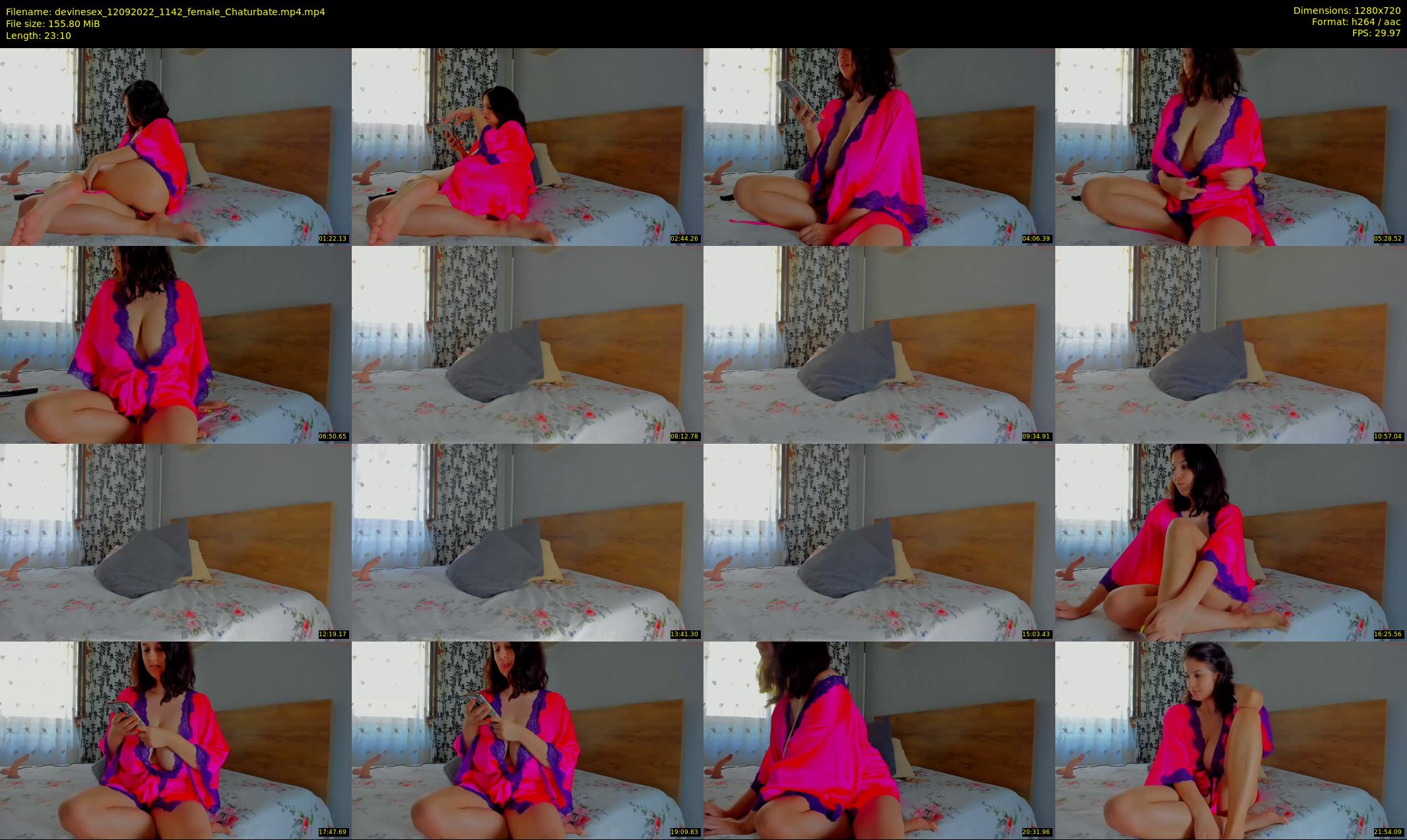 devinesex — 24 minute Chaturbate female cam show recording, 720p, Sep 12, 2022
