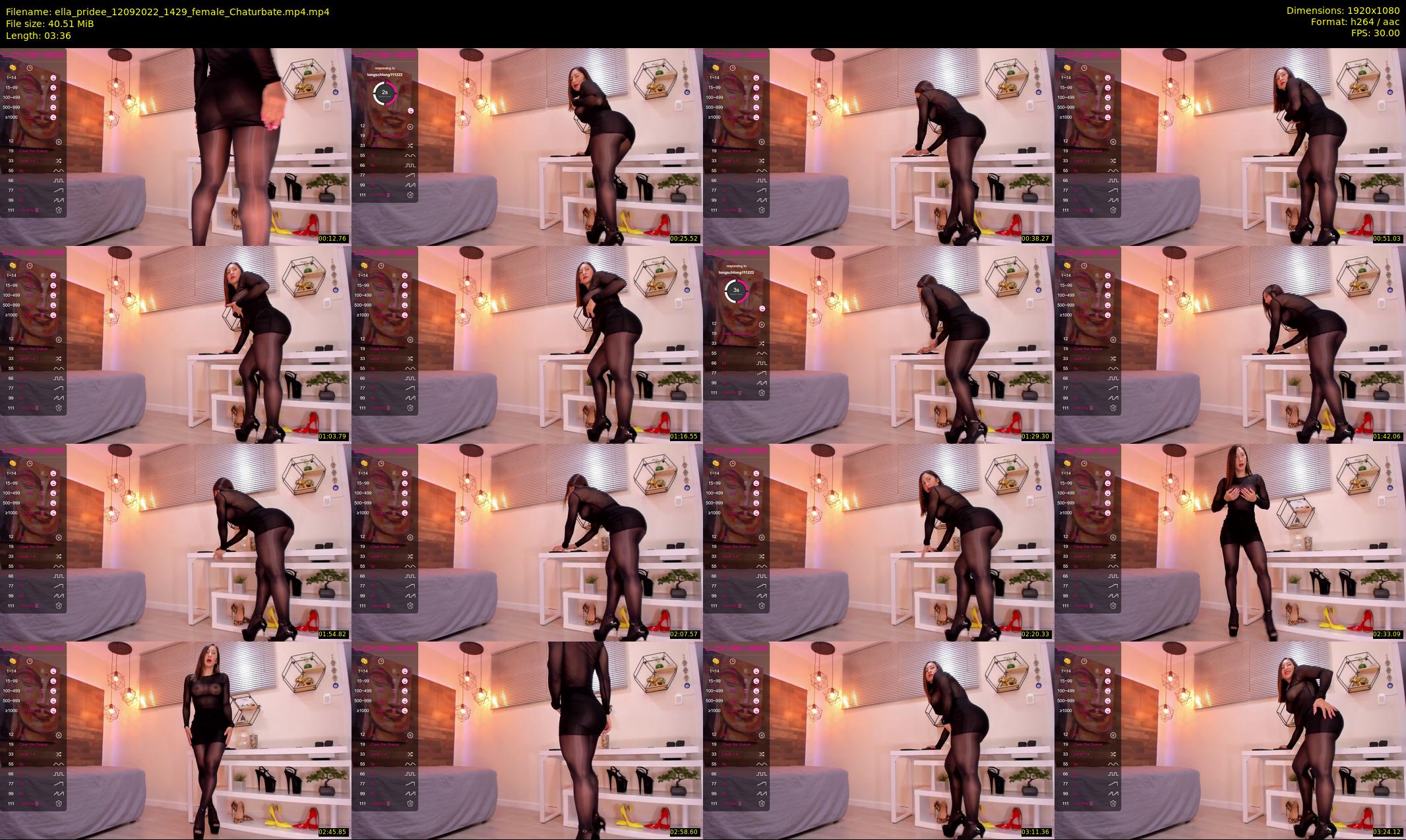 ella_pridee — 4 minute Chaturbate female cam show recording, 1080p, Sep 12, 2022