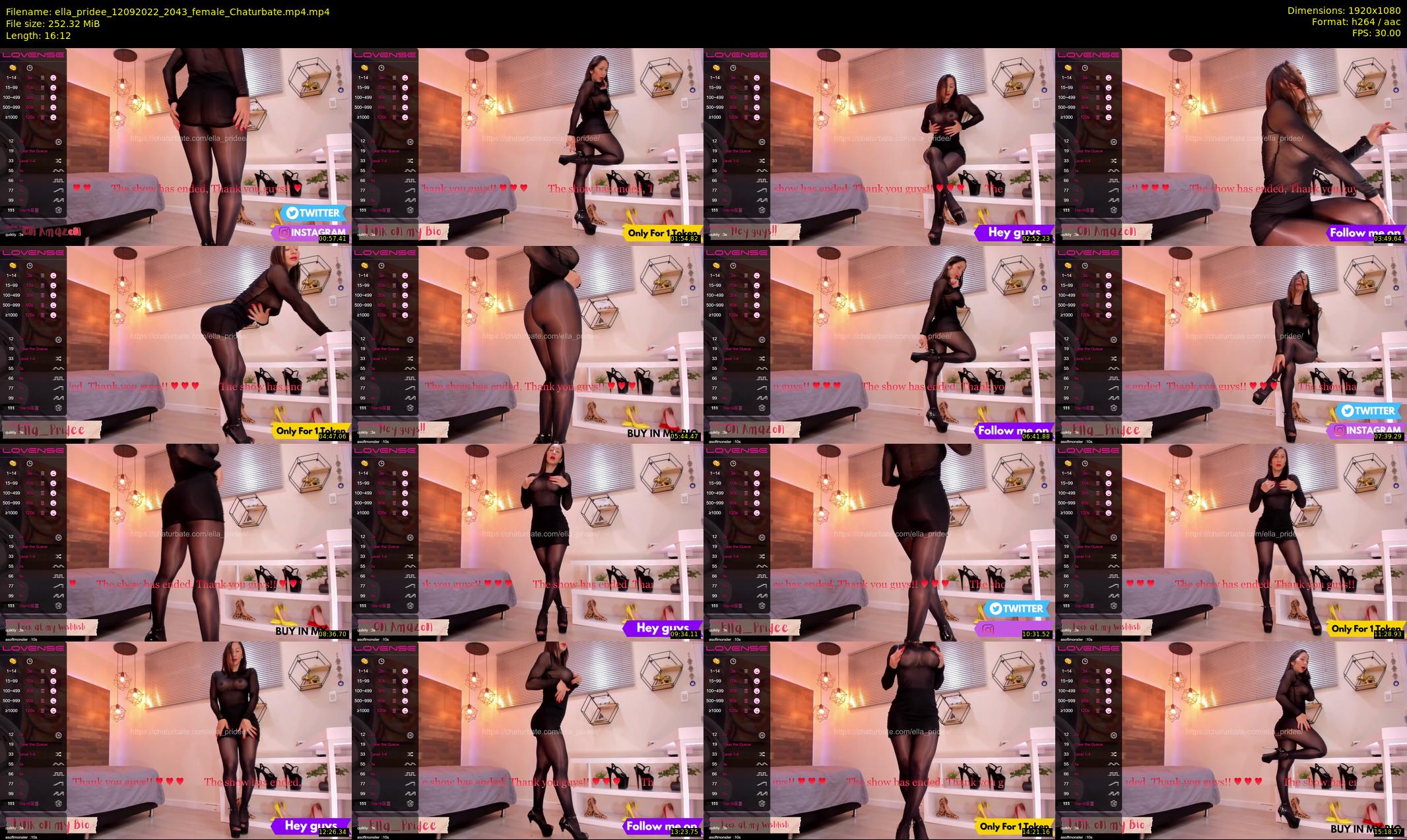 ella_pridee — 17 minute Chaturbate female cam show recording, 1080p, Sep 12, 2022