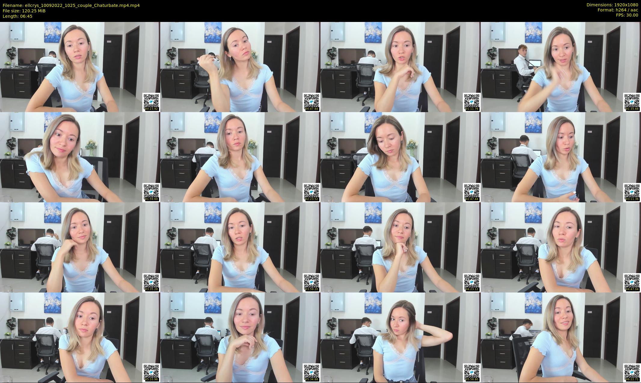 ellcrys — 7 minute Chaturbate couple cam show recording, 1080p, Sep 10, 2022