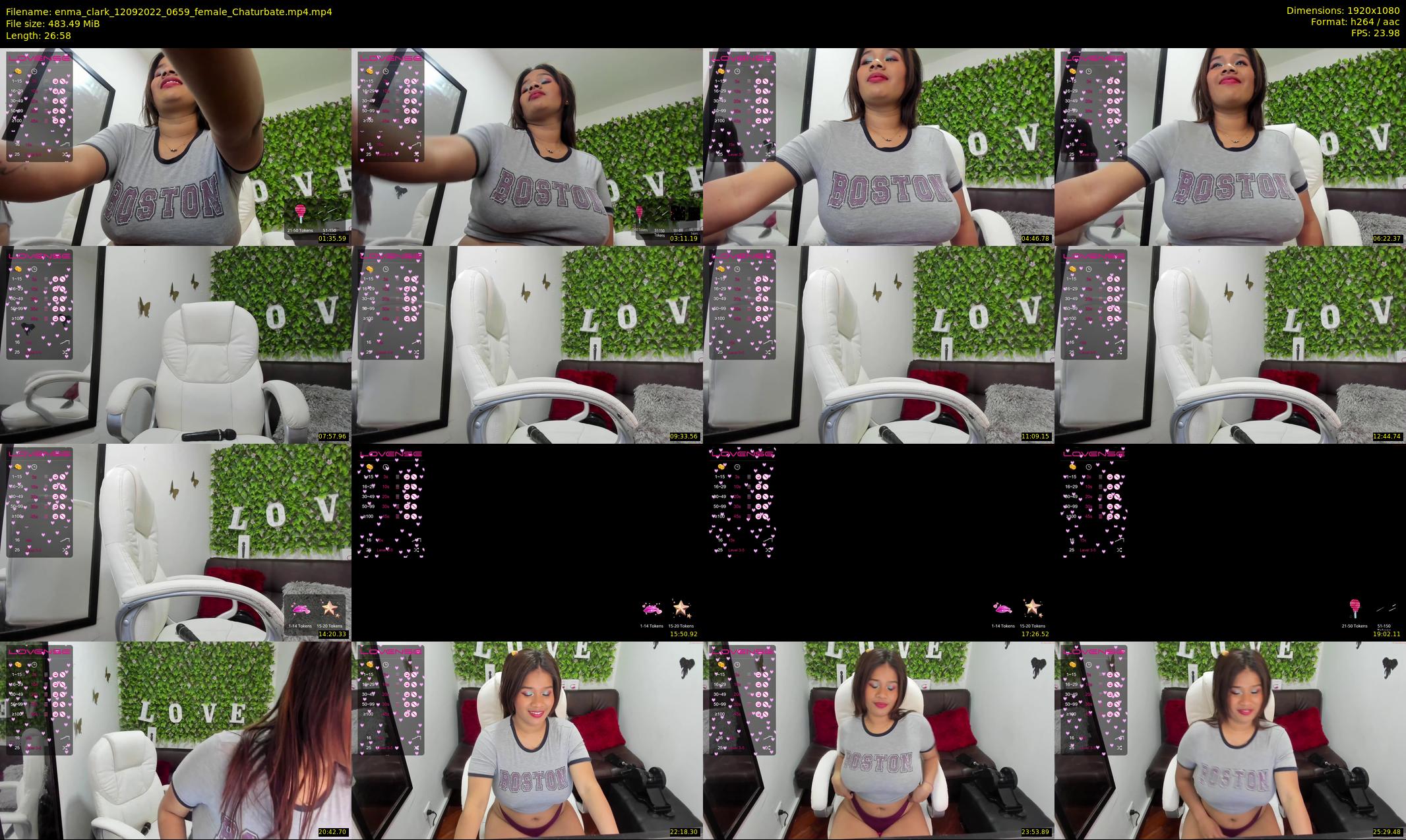 enma_clark — 27 minute Chaturbate female cam show recording, 1080p, Sep 12, 2022