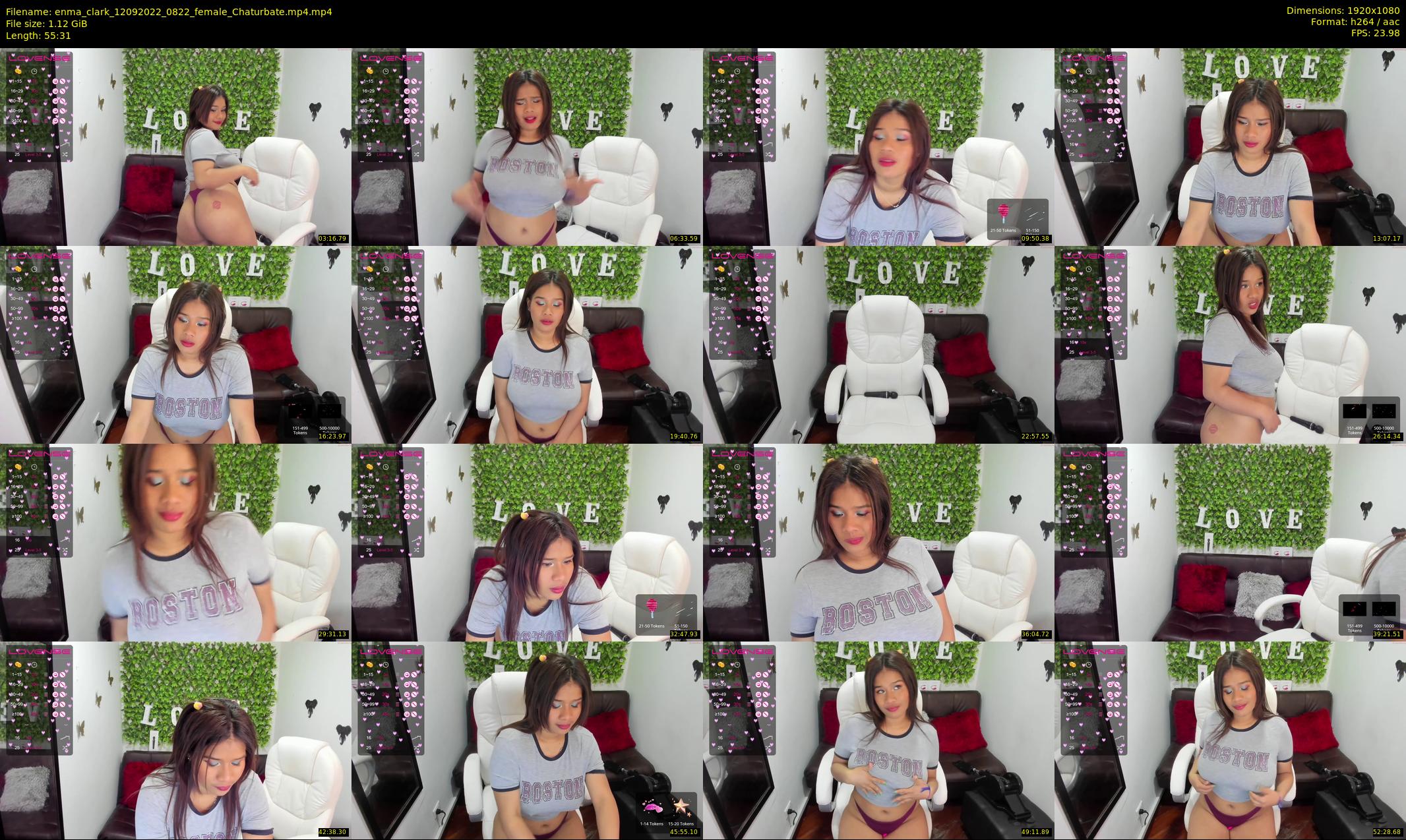 enma_clark — 56 minute Chaturbate female cam show recording, 1080p, Sep 12, 2022