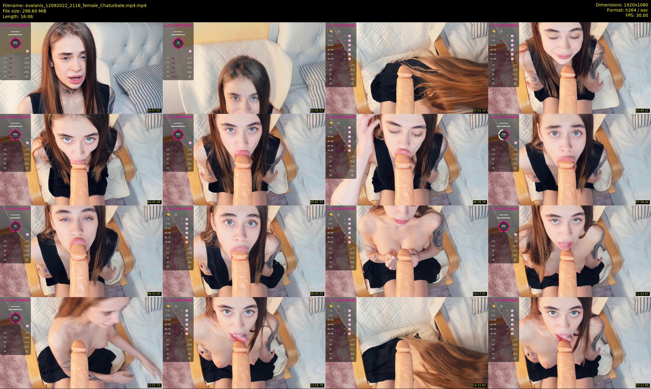 evalanis — 17 minute Chaturbate couple cam show recording, 1080p, Sep 12, 2022