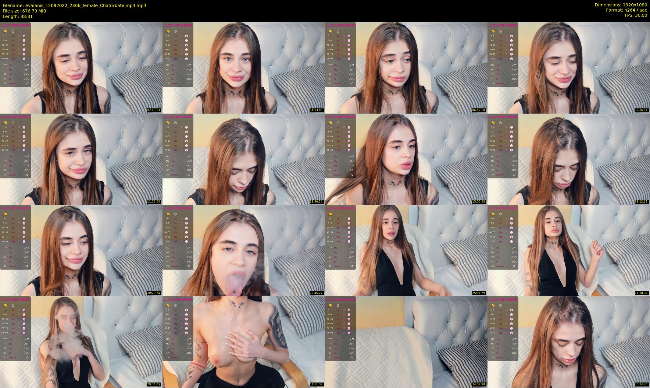 evalanis — 39 minute Chaturbate couple cam show recording, 1080p, Sep 12, 2022
