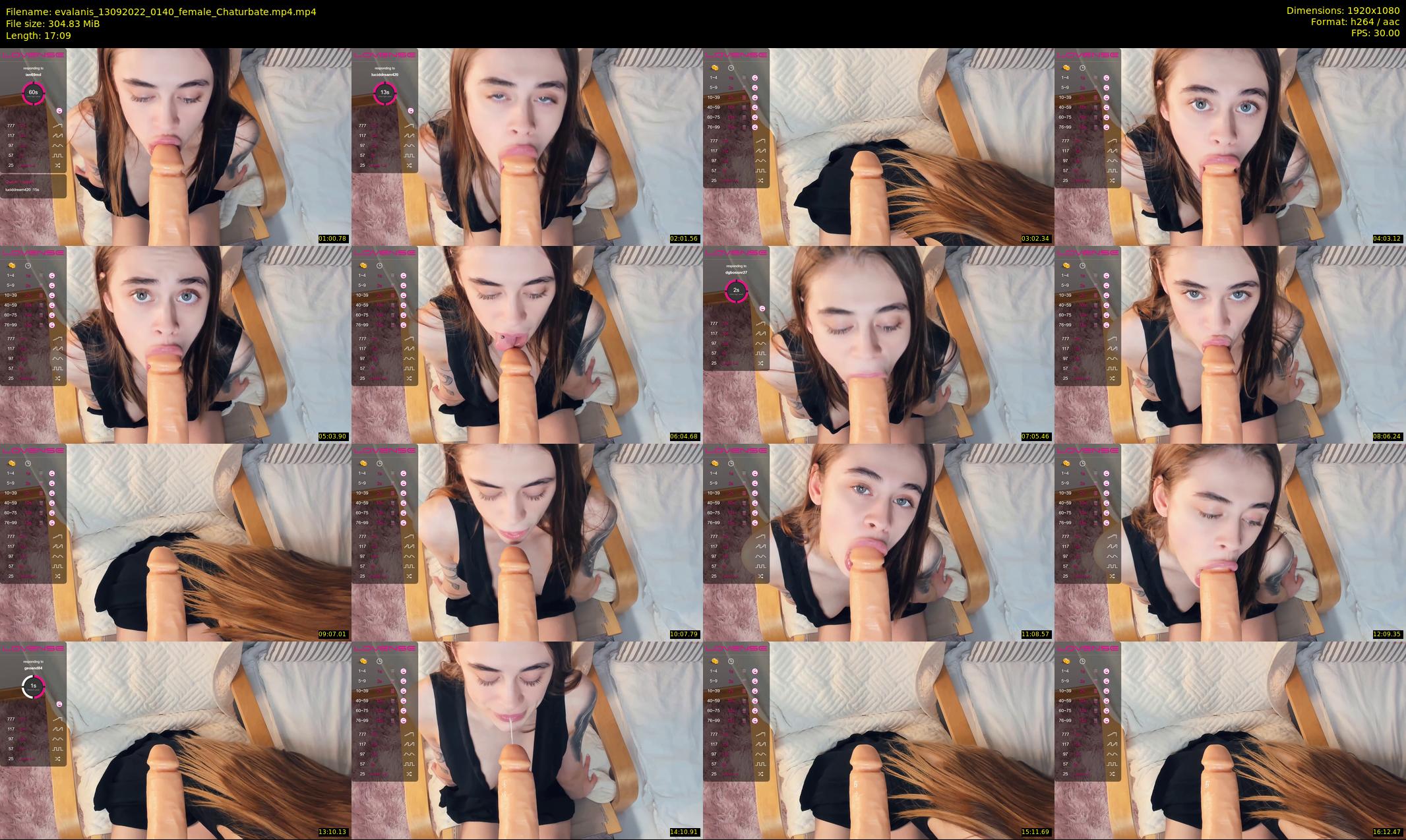 evalanis — 18 minute Chaturbate couple cam show recording, 1080p, Sep 13, 2022