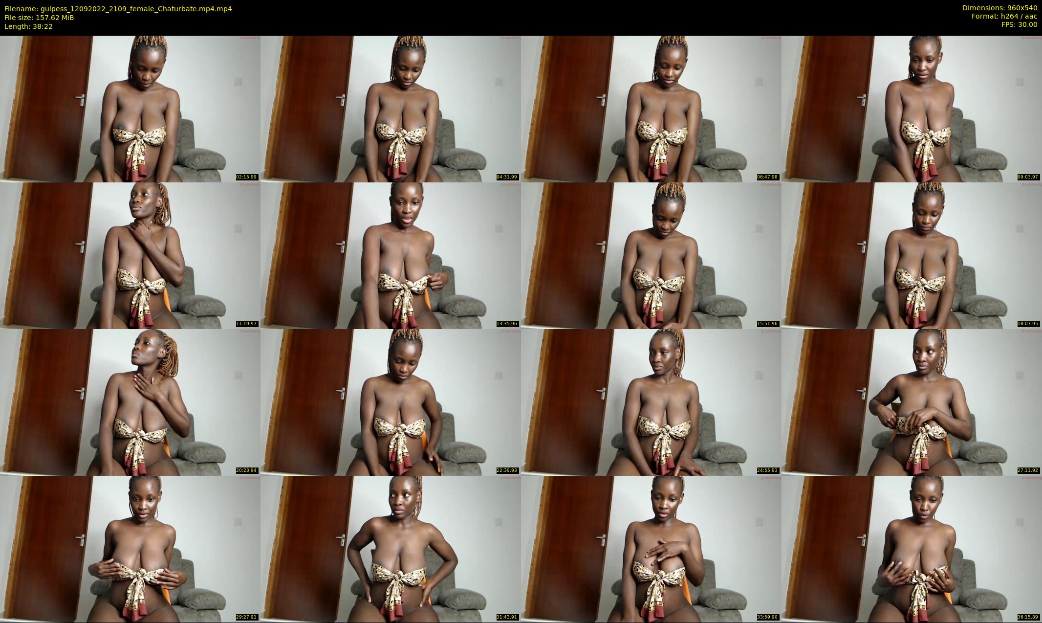 gulpess — 39 minute Chaturbate female cam show recording, 480p, Sep 12, 2022
