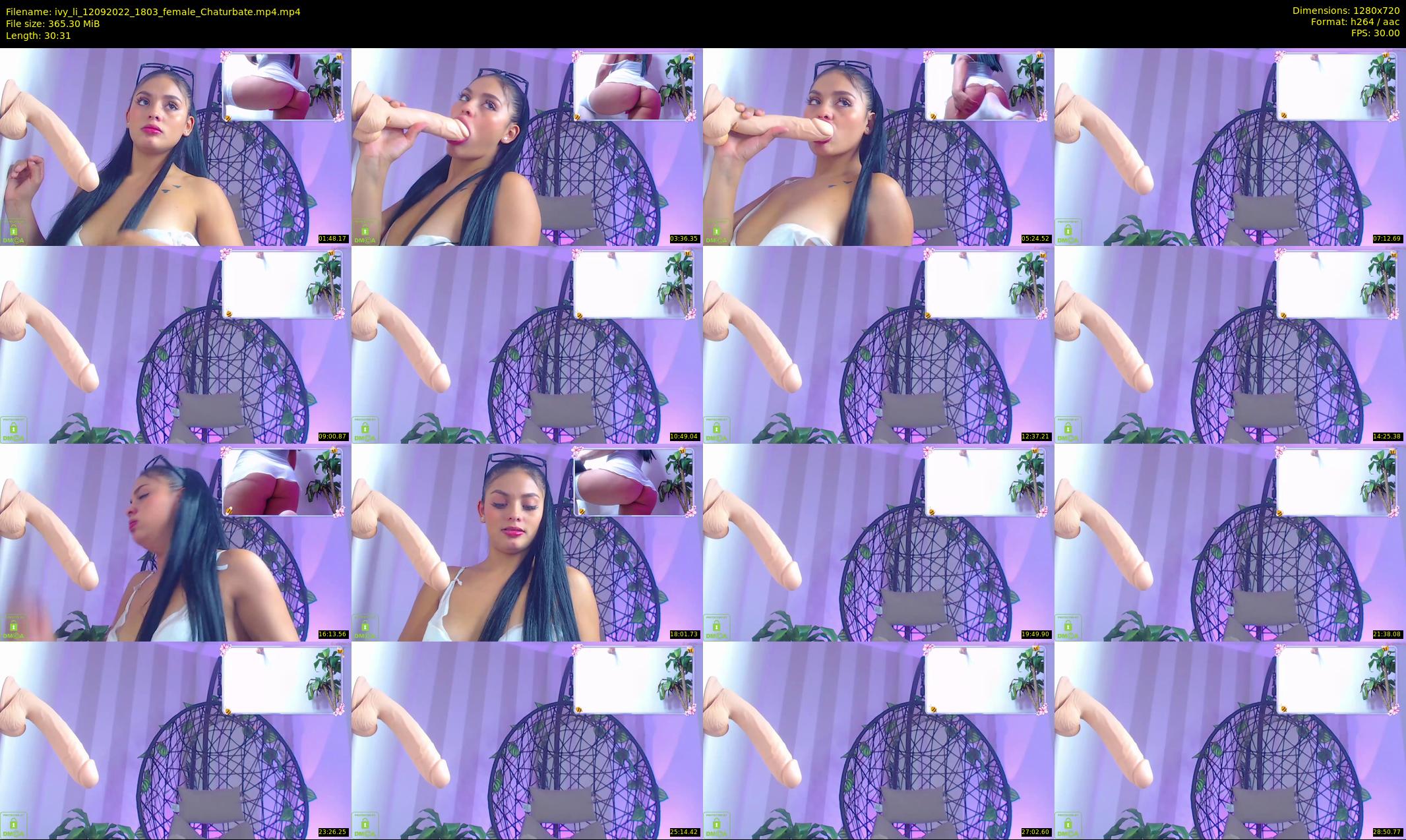 ivy_li — 31 minute Chaturbate female cam show recording, 720p, Sep 12, 2022