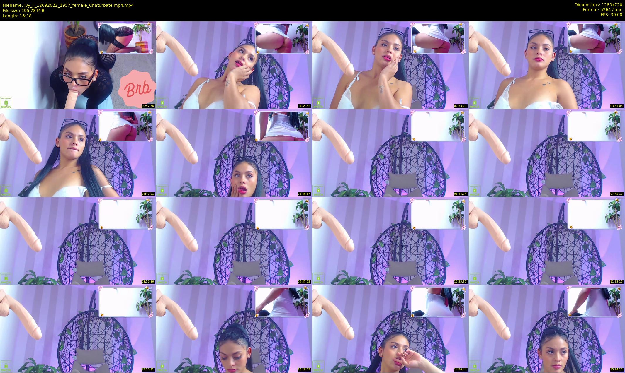 ivy_li — 17 minute Chaturbate female cam show recording, 720p, Sep 12, 2022