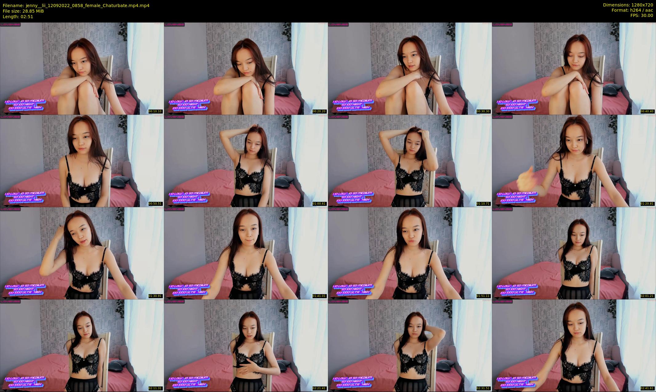 jenny__lii — 3 minute Chaturbate female cam show recording, 720p, Sep 12, 2022