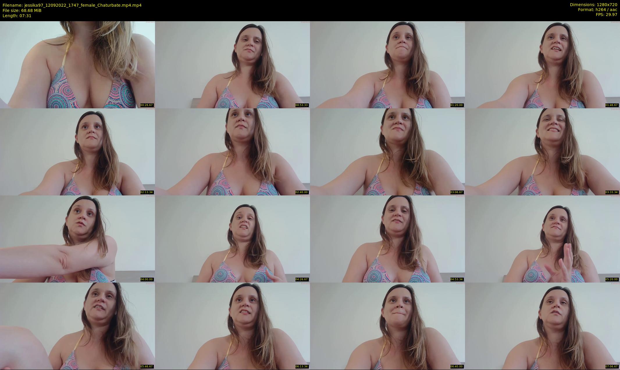 jessika97 — 8 minute Chaturbate female cam show recording, 720p, Sep 12, 2022