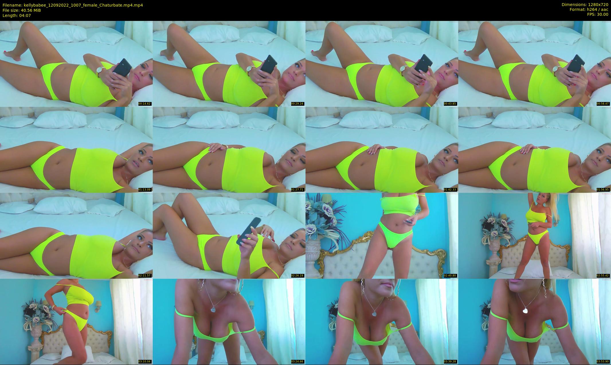 kellybabee — 5 minute Chaturbate female cam show recording, 720p, Sep 12, 2022