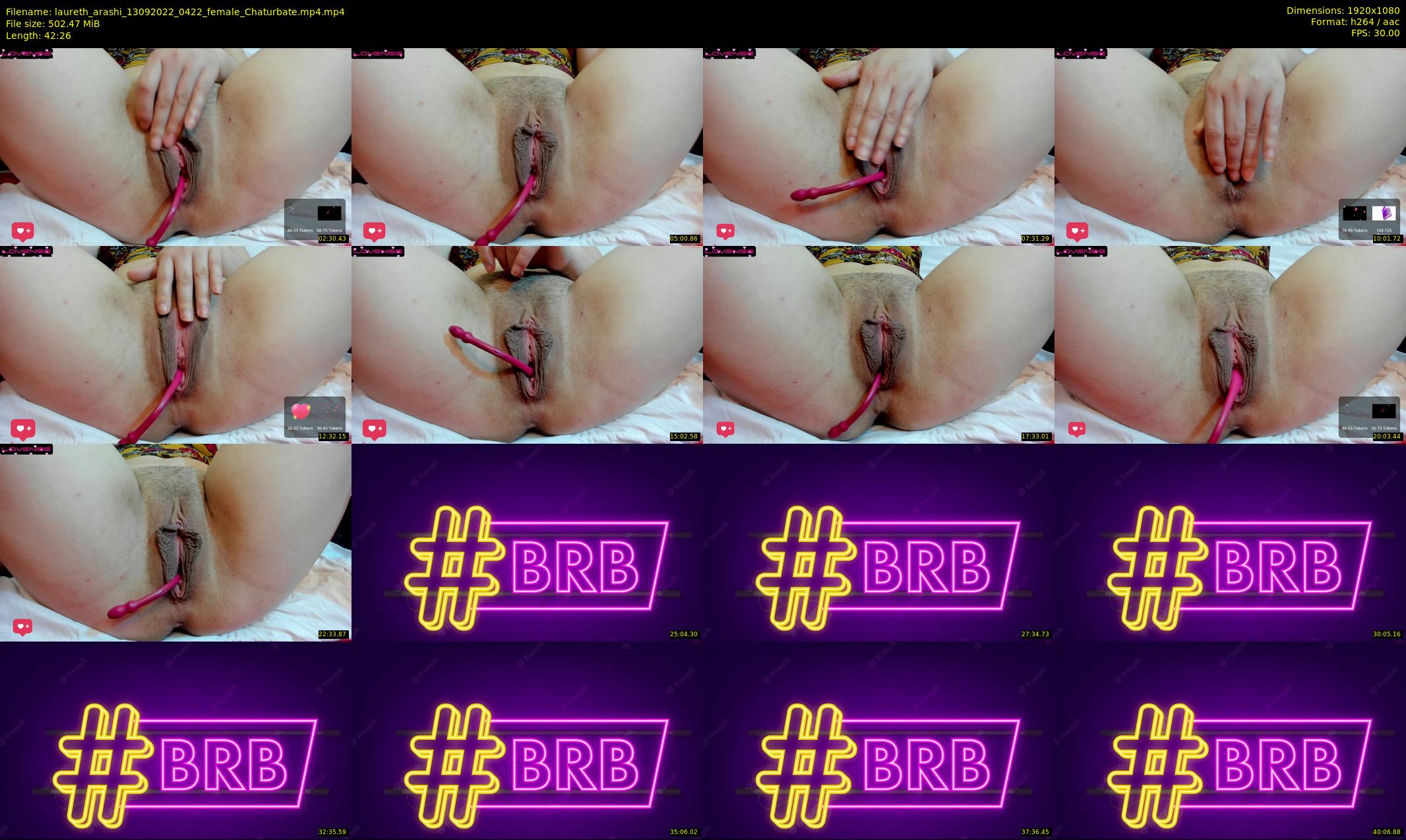 laureth_arashi — 43 minute Chaturbate female cam show recording, 1080p, Sep 13, 2022