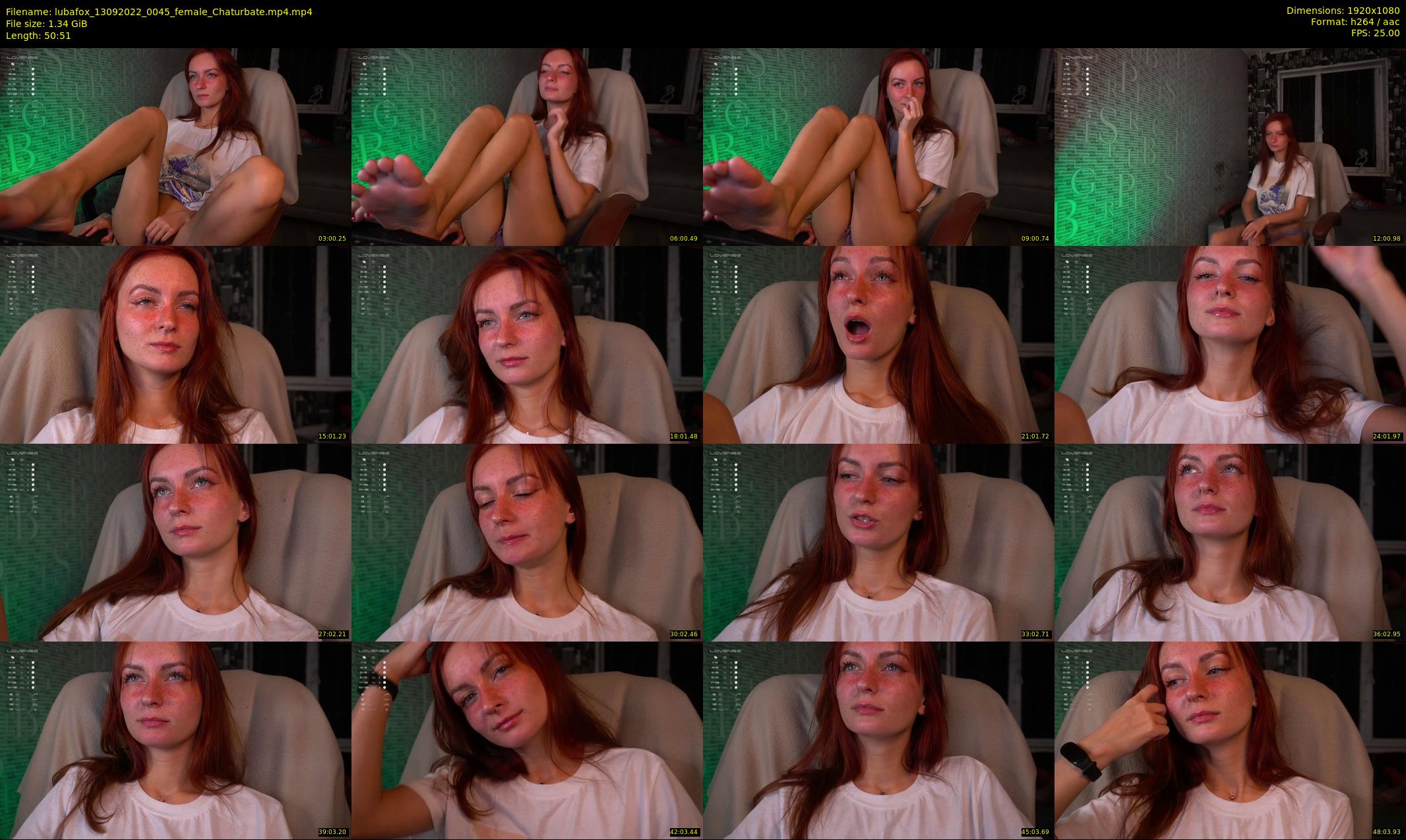 lubafox — 51 minute Chaturbate female cam show recording, 1080p, Sep 13, 2022