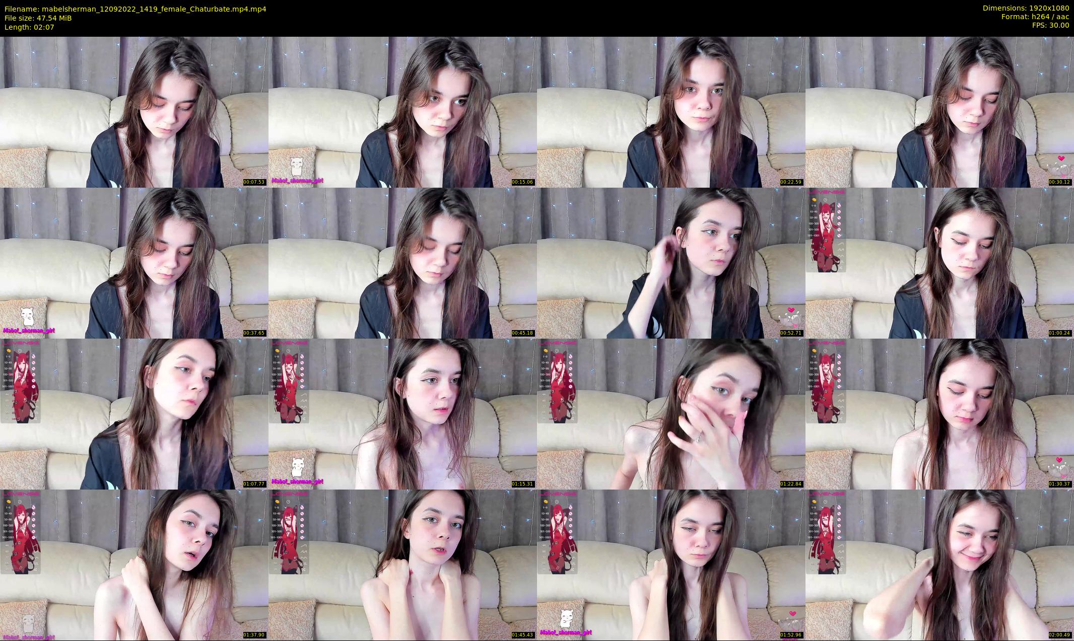 mabelsherman — 3 minute Chaturbate couple cam show recording, 1080p, Sep 12, 2022