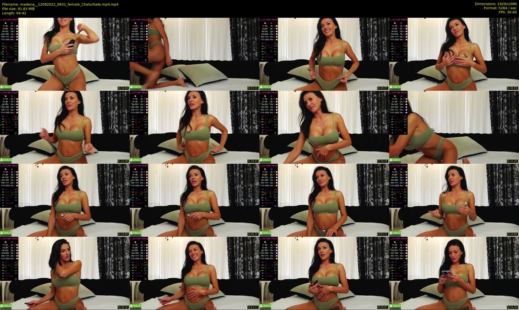 madena_ — 5 minute Chaturbate female cam show recording, 1080p, Sep 12, 2022