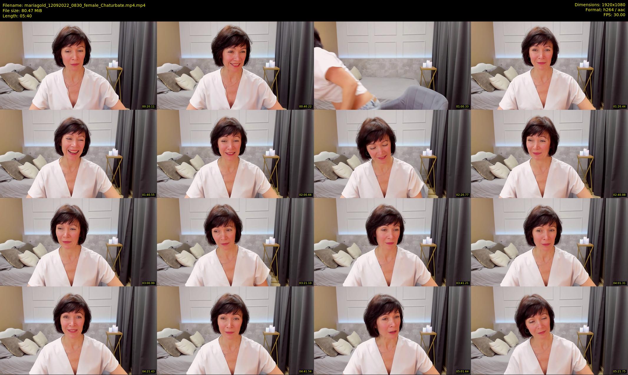 mariagold — 6 minute Chaturbate female cam show recording, 1080p, Sep 12, 2022