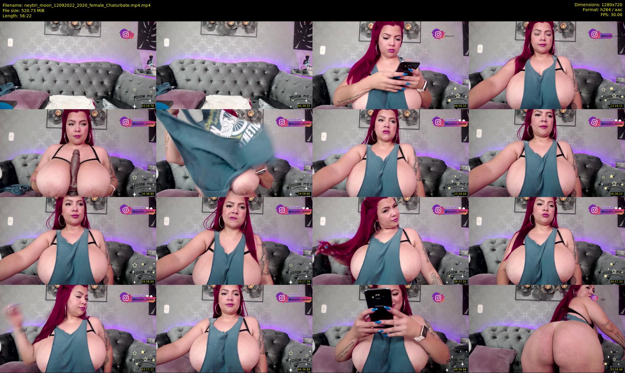 neytiri_moon — 57 minute Chaturbate female cam show recording, 720p, Sep 12, 2022