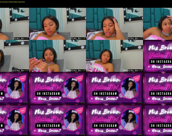 nix_brown — 62 minute Chaturbate female cam show recording, 1080p, Sep 12, 2022