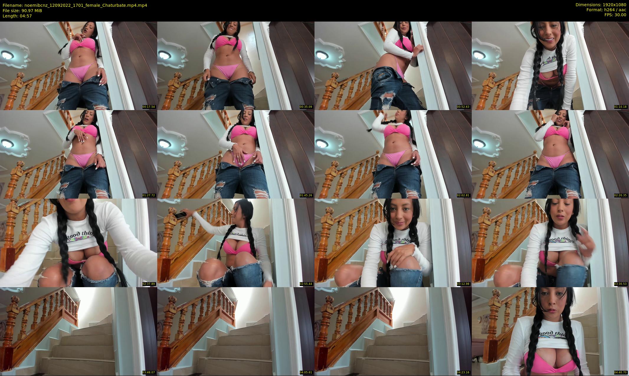 noemibcnz — 5 minute Chaturbate couple cam show recording, 1080p, Sep 12, 2022