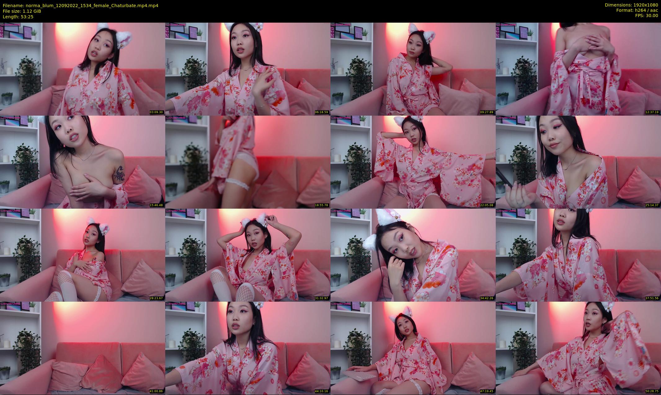 norma_blum — 54 minute Chaturbate female cam show recording, 1080p, Sep 12, 2022