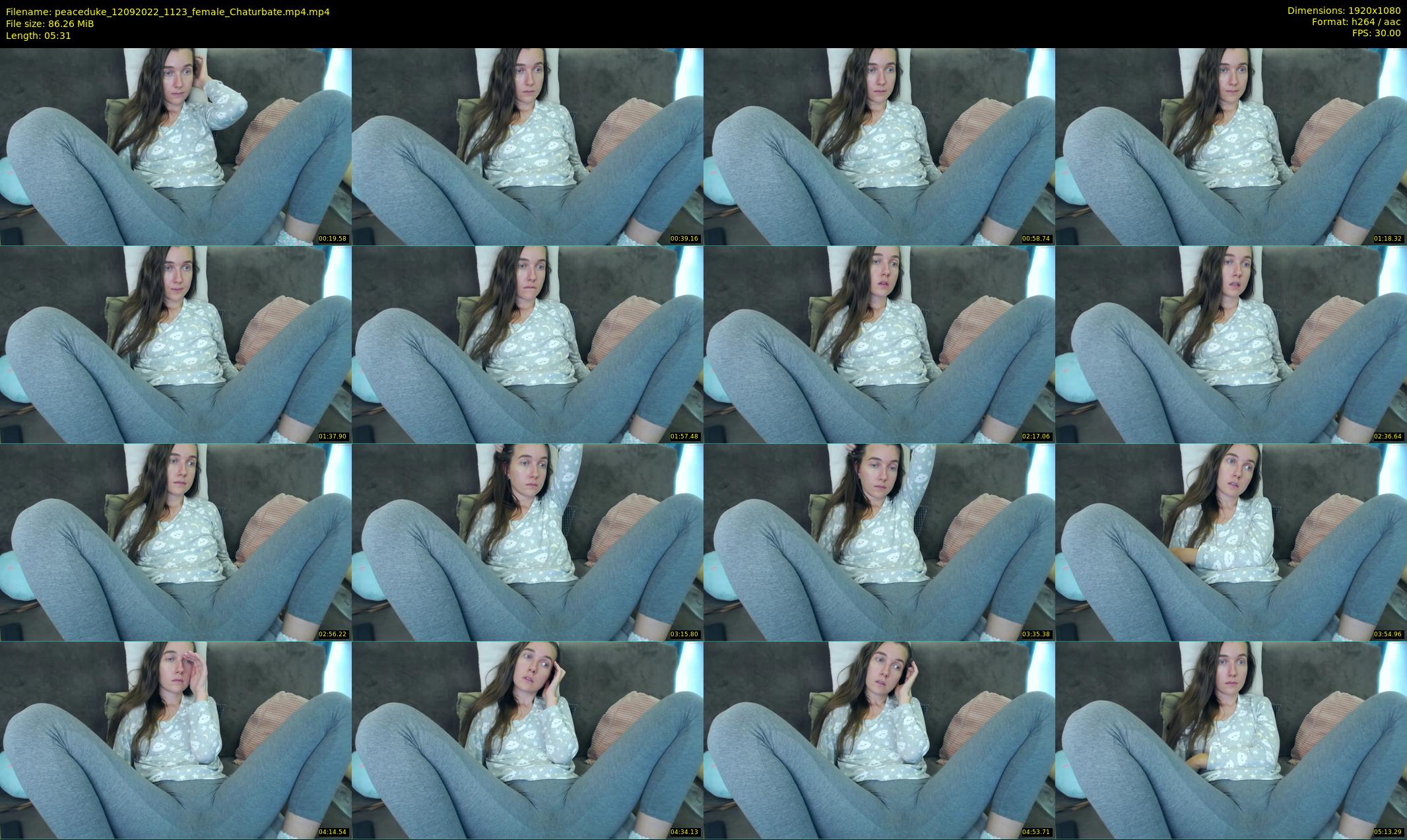peaceduke — 6 minute Chaturbate female cam show recording, 1080p, Sep 12, 2022