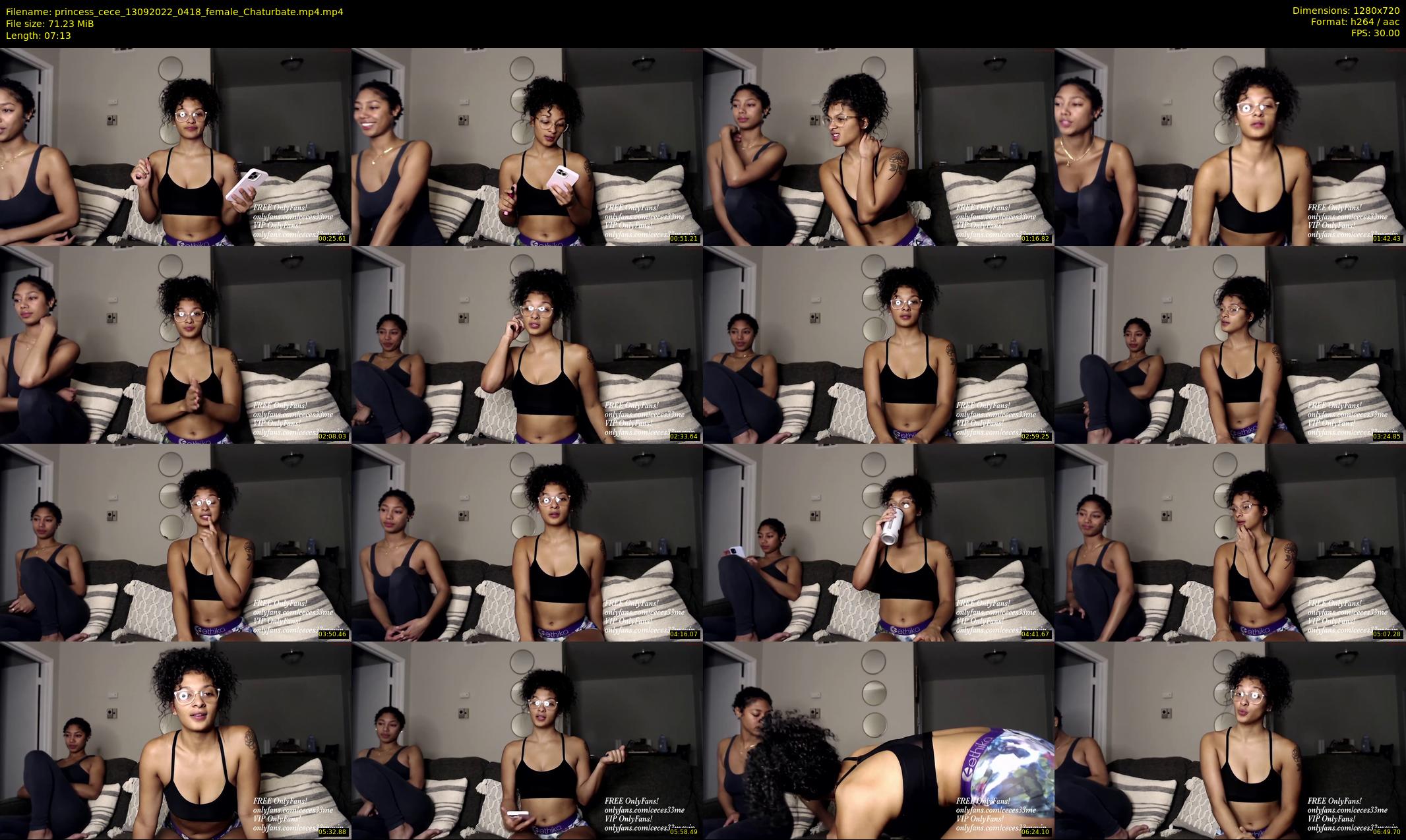 princess_cece — 8 minute Chaturbate female cam show recording, 720p, Sep 13, 2022