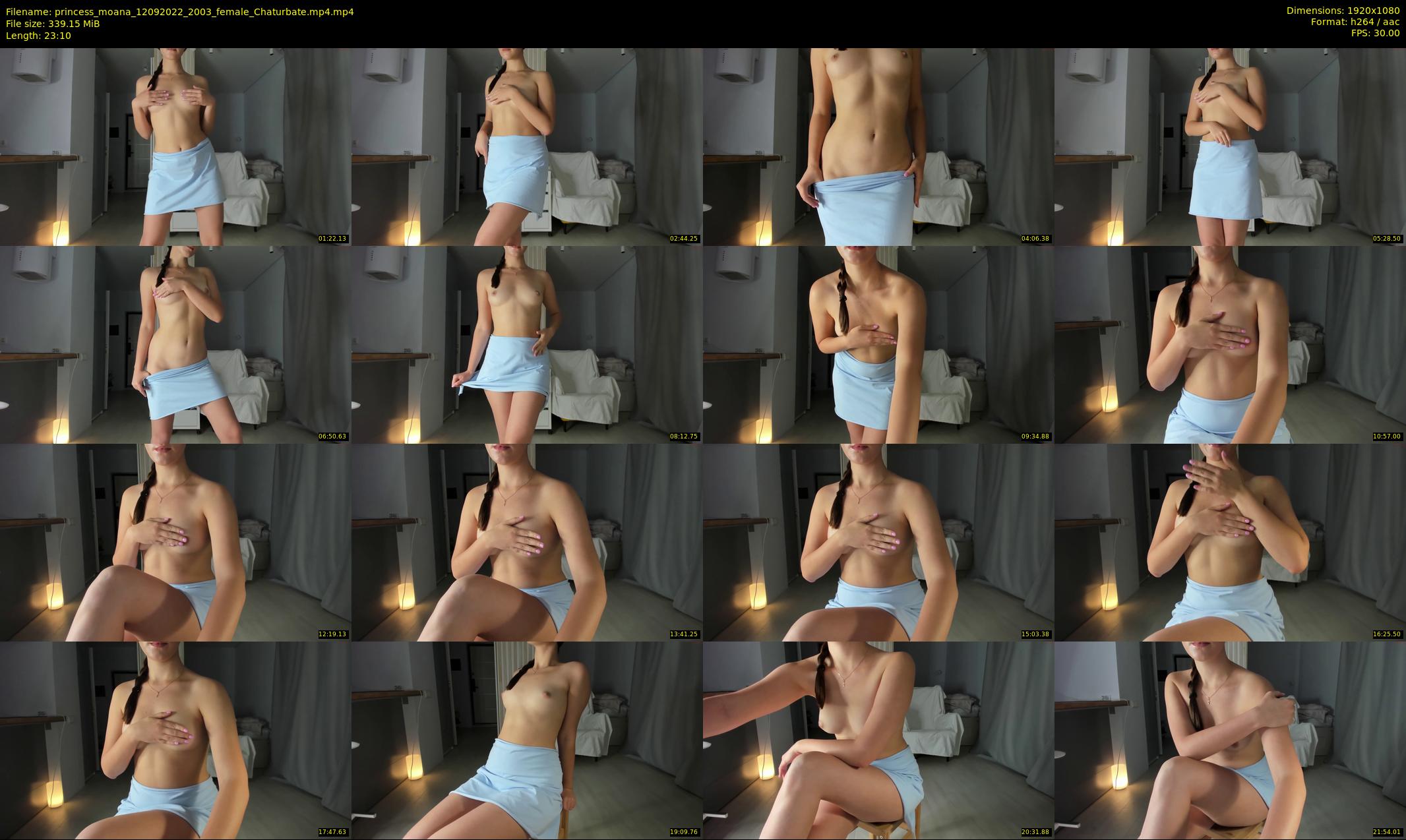 princess_moana — 24 minute Chaturbate female cam show recording, 1080p, Sep 12, 2022