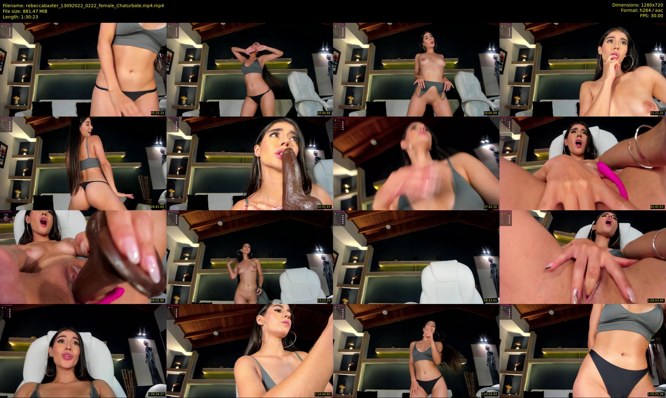 rebeccabaxter — 91 minute Chaturbate female cam show recording, 720p, Sep 13, 2022