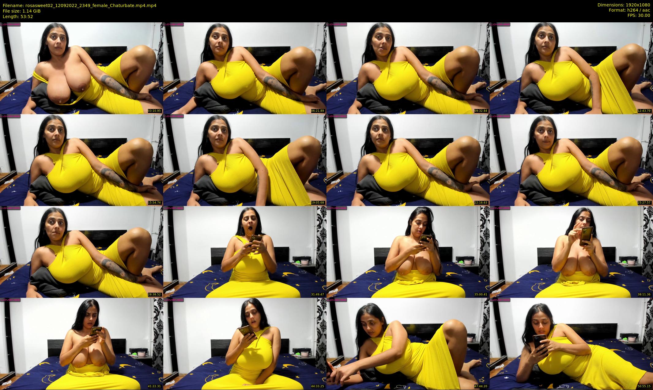 rosasweet02 — 54 minute Chaturbate female cam show recording, 1080p, Sep 12, 2022