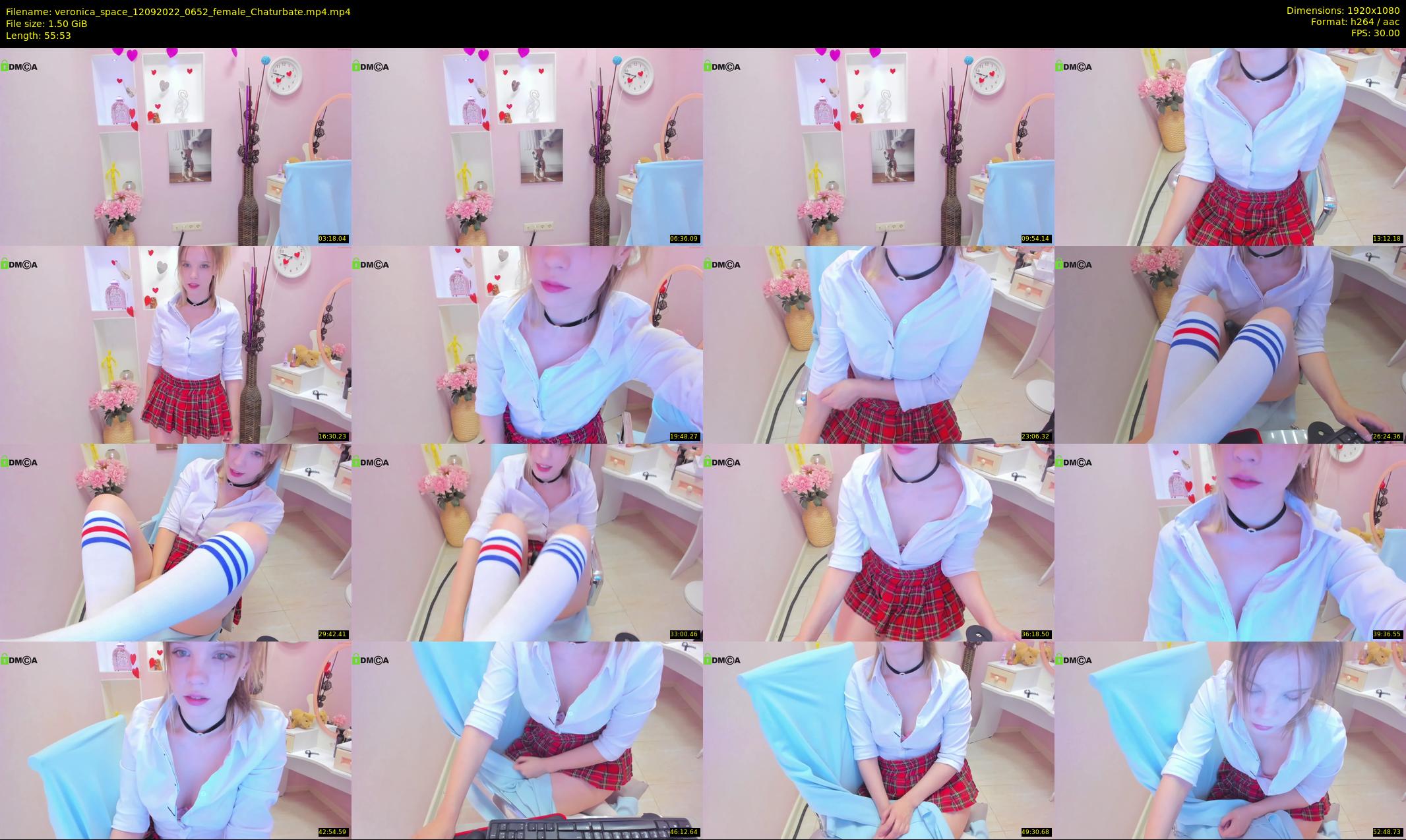veronica_space — 56 minute Chaturbate female cam show recording, 1080p, Sep 12, 2022
